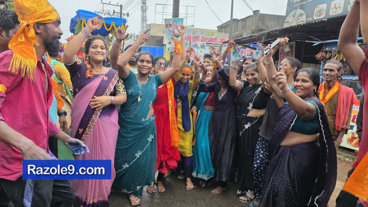 Razole Taluka Ganesh Nimajjanam